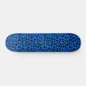 HAMbWG Blue Leopard Persoonlijk Skateboard (Horizontaal)