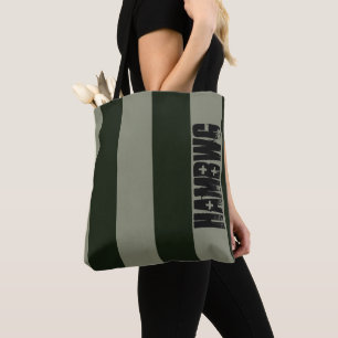 HAMbWG - Boodschappentas - legergroen HAMbWG Logo Tote Bag