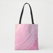 HAMbWG - Boodschappentas - Roze Perzikwerveling me Tote Bag (Voorkant)