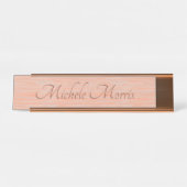 HAMbWG - Bord Desk Name - Gradiënt 2 Bureau Naambordje (Voorkant)