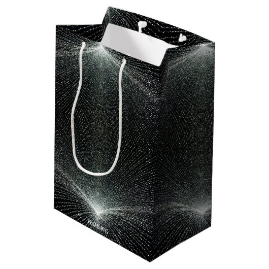 HAMbWG - Cadeauzakken - Spray of Light Medium Cadeauzakje (Achterkant Gekanteld)