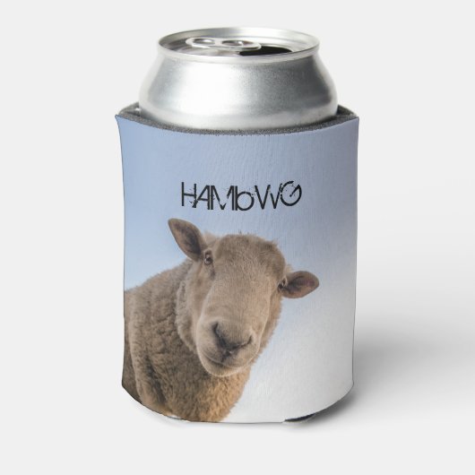 HAMbWG - Can Insulator - Sheep Blikjeskoeler (Blikje Achterkant)