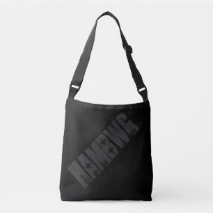 HAMbWG - Canvas tas - Black/Charcoal HAMbWG-Logo