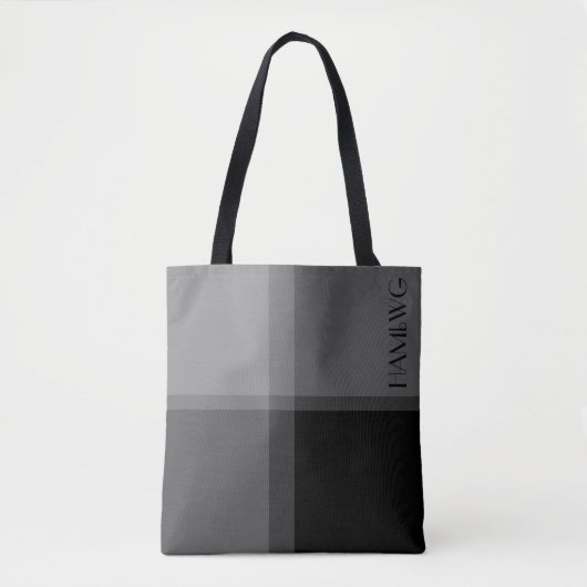 HAMbWG-Canvas tas - Black Pset (Voorkant)