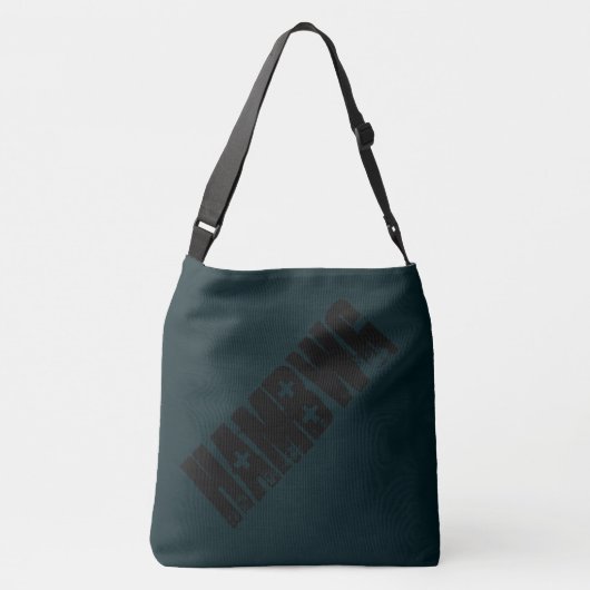 HAMbWG - Canvas tas - Blauwgroen - HAMbWG Logo (Achterkant)