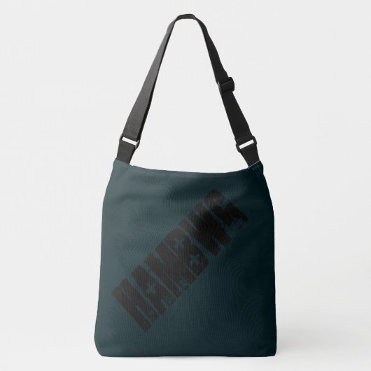 HAMbWG - Canvas tas - Blauwgroen - HAMbWG Logo (Voorkant)