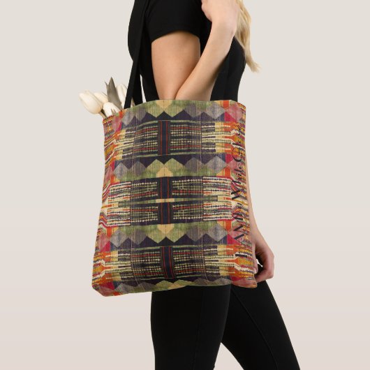 HAMbWG - Canvas tas - Bohemiaanse tribale look (Dichtbij)