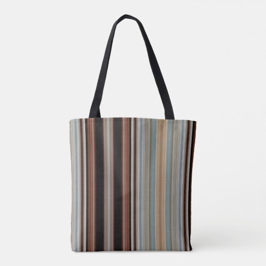 HAMbWG - Canvas tas - Dag & Night Stripe (Achterkant)