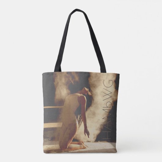 HAMbWG - Canvas tas - danser (Achterkant)
