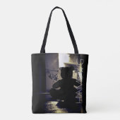 HAMbWG - Canvas tas - Gothic Teddy (Achterkant)