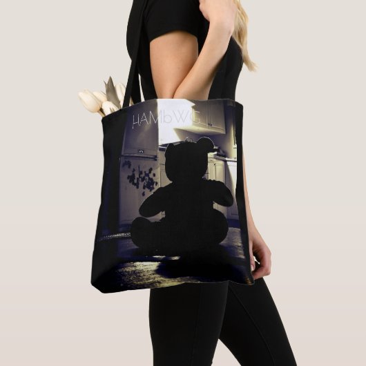HAMbWG - Canvas tas - Gothic Teddy (Dichtbij)