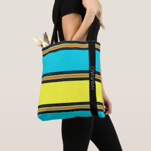 HAMbWG - Canvas tas - Grote streep