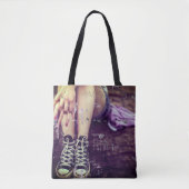 HAMbWG - Canvas tas - Hoge Topjes (Voorkant)
