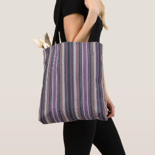 HAMbWG - Canvas tas - Paars/Violet Woven Afbeeldin