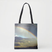 HAMbWG - Canvas tas - Regenboog (Voorkant)