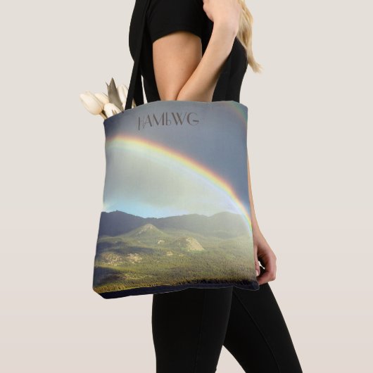 HAMbWG - Canvas tas - Regenboog (Dichtbij)