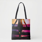 HAMbWG - Canvas tas - Silhouete (Voorkant)