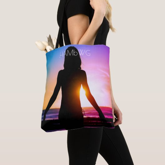 HAMbWG - Canvas tas - Silhouete (Dichtbij)