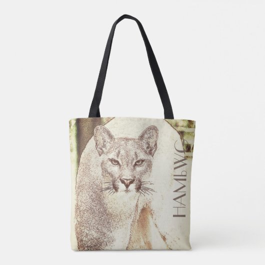 HAMbWG - Canvas tassen - Cougar (Achterkant)