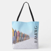 HAMbWG - Canvas tassen - doorbloempjes (Achterkant)