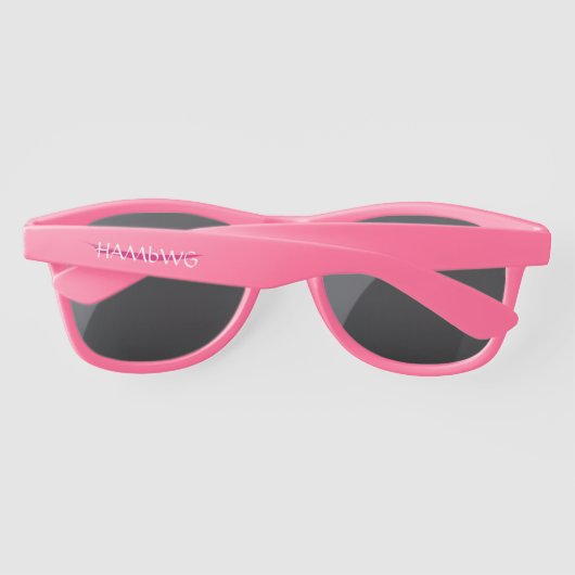 HAMbWG Casual ventilator - Roze Zonnebrillen (Achterkant)