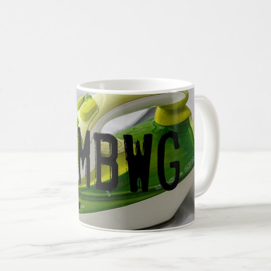 HAMbWG - Coffee-Mok - IJzer met Logo Koffiemok (Voorkant rechts)