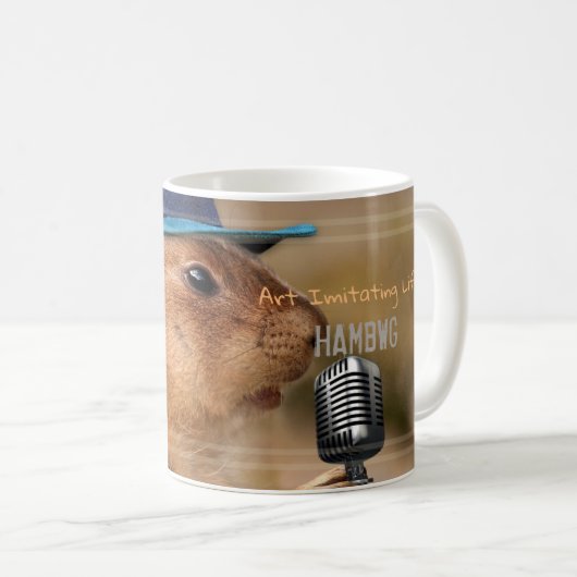 HAMbWG - Coffee Mok - Rock Star (Voorkant rechts)