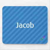 HAMbWG - Computer Mouse - Blauw diagram Muismat (Voorkant)