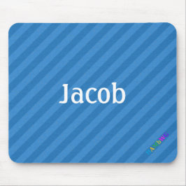 HAMbWG - Computer Mouse - Blauw diagram Muismat