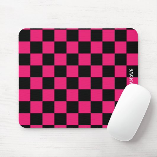 HAMbWG - Computer Mouse - Checker Muismat (Met muis)