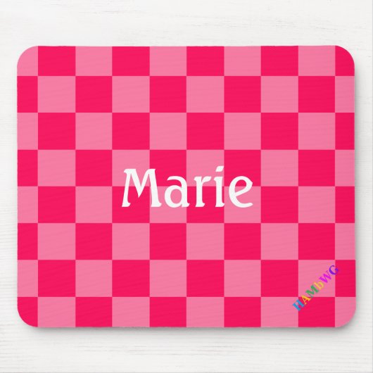 HAMbWG - Computer Mouse - Hot-roze controle Muismat (Voorkant)