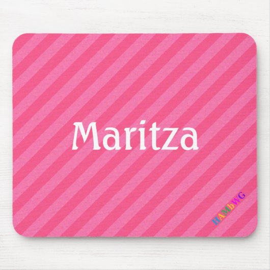 HAMbWG - Computer Mouse - Watermeloendiagnostiek Muismat (Voorkant)