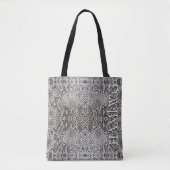 HAMbWG Cross Body Bag of Tas - B W Snakeskin Dsgn (Voorkant)