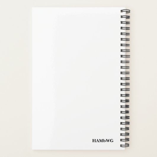 HAMbWG - Dagelijkse fotoprinter - Elke kleur Planner (Achterkant)