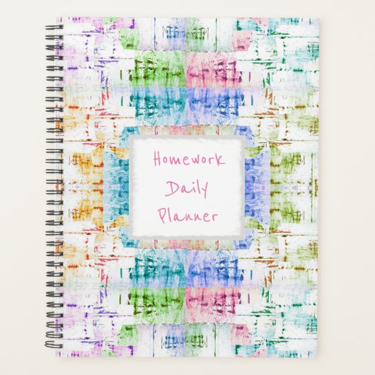 HAMbWG - Dagelijkse huishoudprinter - Gemengde kle Planner (Voorkant)