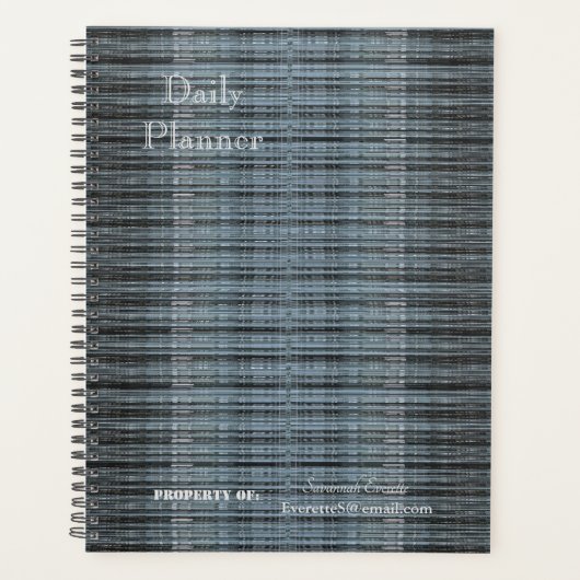HAMbWG - Dagelijkse planner - Afbeelding met een g (Voorkant)