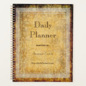 HAMbWG - Dagelijkse planner - Antiek (Voorkant)