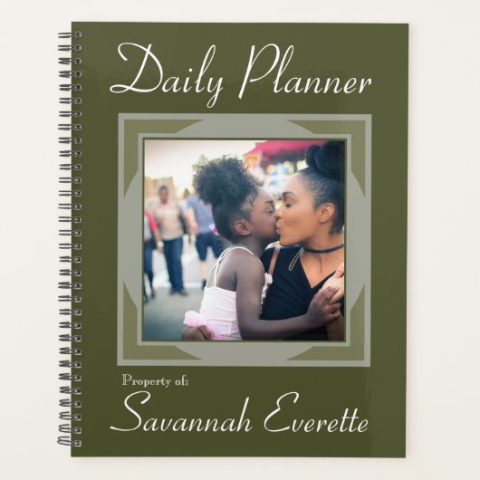 HAMbWG - Dagelijkse planner - Foto plus elke kleur (Voorkant)