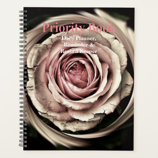 HAMbWG - Dagelijkse planner - Oude roos (Voorkant)