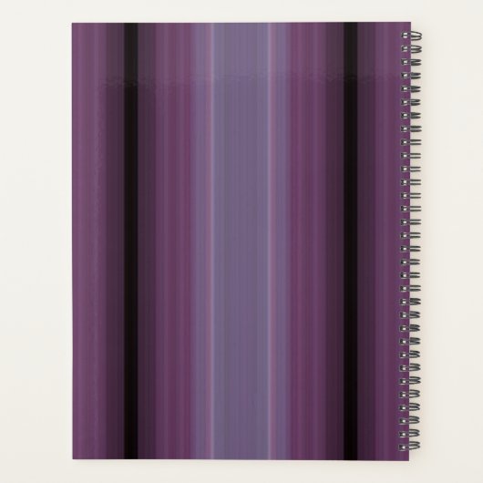 HAMbWG - Dagelijkse planner - Plum Gradient (Achterkant)