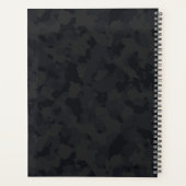 HAMbWG - Dagelijkse planner  Zwart camouflage (Achterkant)
