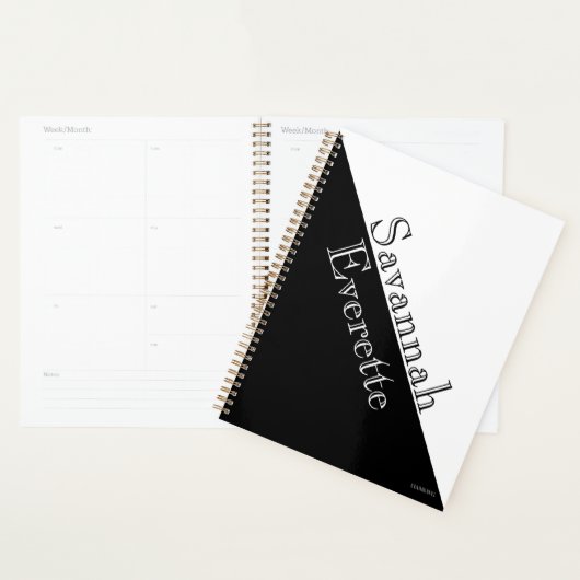HAMbWG - Dagelijkse planner - Zwart & Wit (Display)
