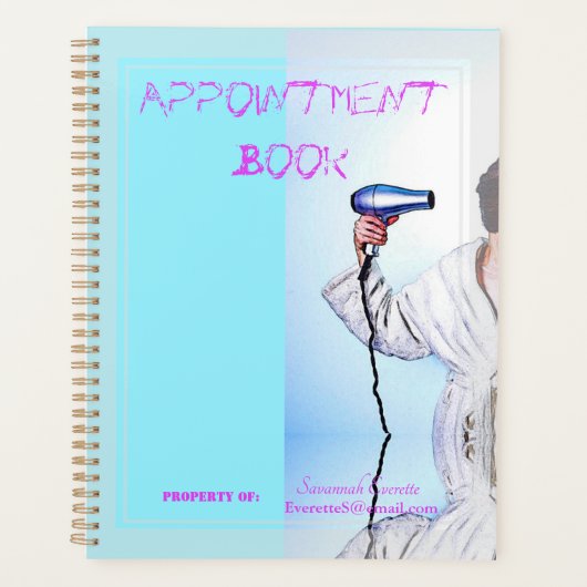 HAMbWG - Daily Planner - Hairdresser (Voorkant)