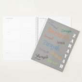 HAMbWG - Daily Planner - Jouw naam (Display)