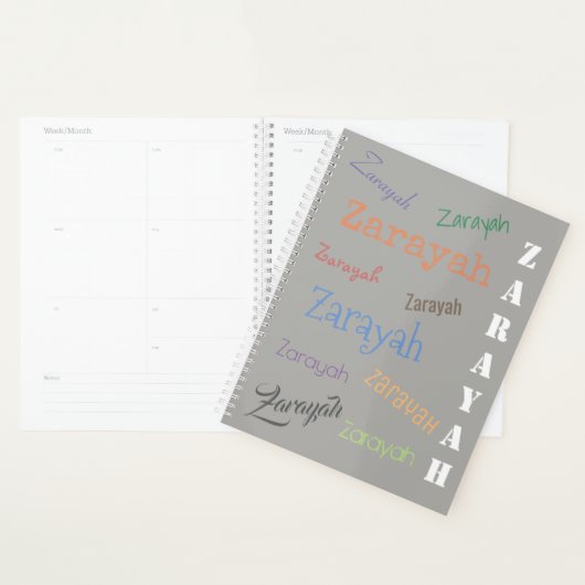 HAMbWG - Daily Planner - Jouw naam (Display)