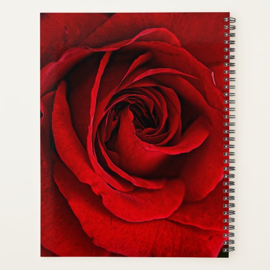 HAMbWG - Daily Planner - Red Rose (Achterkant)