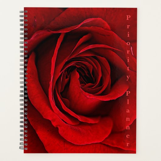HAMbWG - Daily Planner - Red Rose (Voorkant)