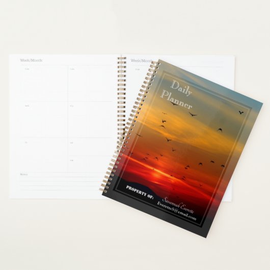HAMbWG - Daily Planner - Sunset (Display)