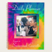 HAMbWG - Daily Planner - Tie Dye - Foto met kleur (Voorkant)