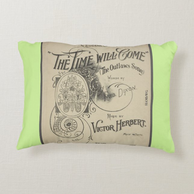HAMbWG - De tijd zal komen - de Accent Pillow Kussen (Achterkant)